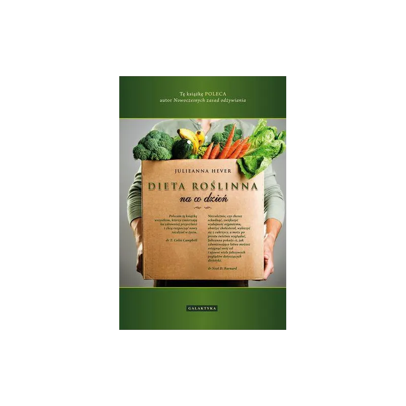 DIETA ROŚLINNA NA CO DZIEŃ Julienna Hever - Galaktyka