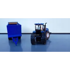 TRAKTOR NEW HOLLAND Z PRZYCZEPĄ 1:50 MODEL KOLEKCJONERSKI 3+