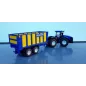 Traktor New Holland Z Przyczepą 1:50 Model Kolekcjonerski 3+