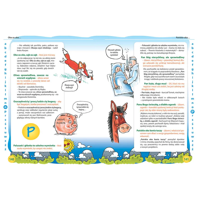 ILUSTROWANY SŁOWNIK PRZYSŁÓW. Białek Małgorzata