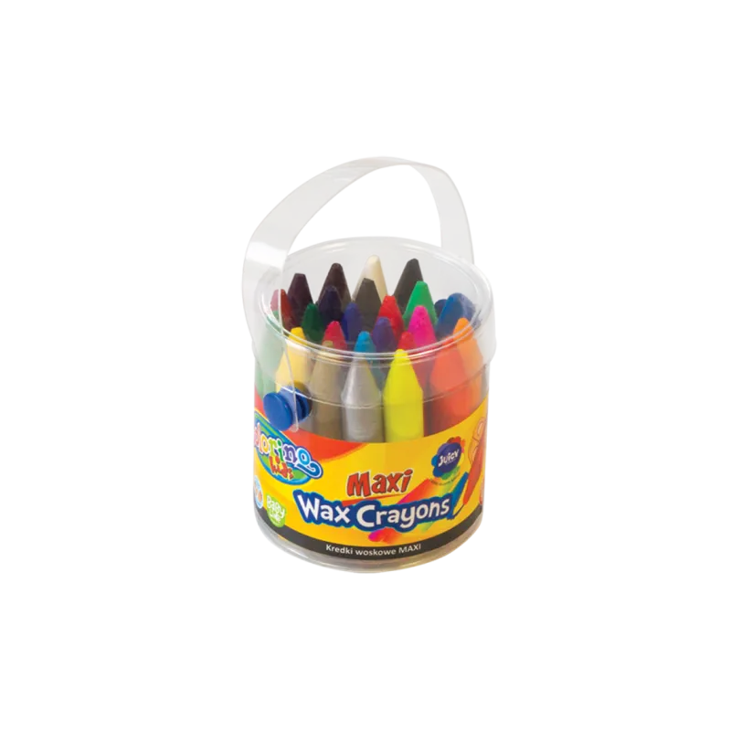 KREDKI ŚWIECOWE 24 KOLORY COLORINO KIDS 3+