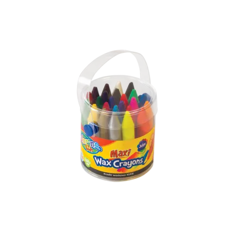 KREDKI ŚWIECOWE 24 KOLORY COLORINO KIDS 3+