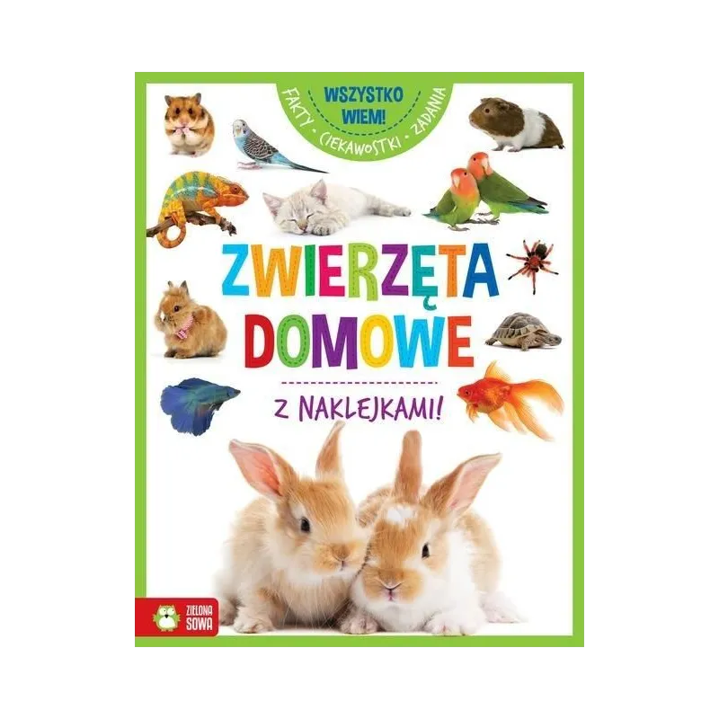 ZWIERZĘTA DOMOWE Z NAKLEJKAMI! 