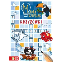 KRZYŻÓWKI. MĄDRY DZIECIAK 6+ - Zielona Sowa