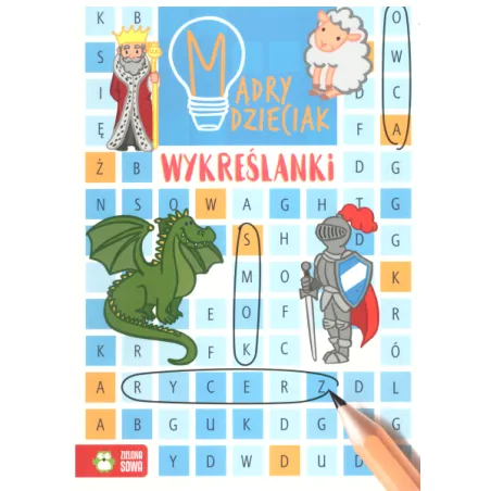 Wykreślanki Mądry Dzieciak Katarzyna Sarna +