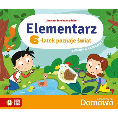 6-Latek Poznaje Świat. Elementarz. Domowa Akademia Z Naklejkami
