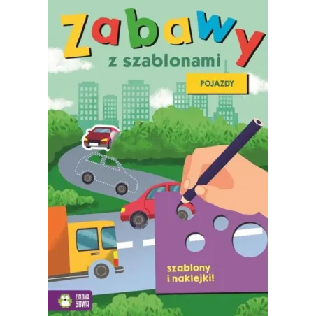 Pojazdy. Zabawy Z Szablonami 4+