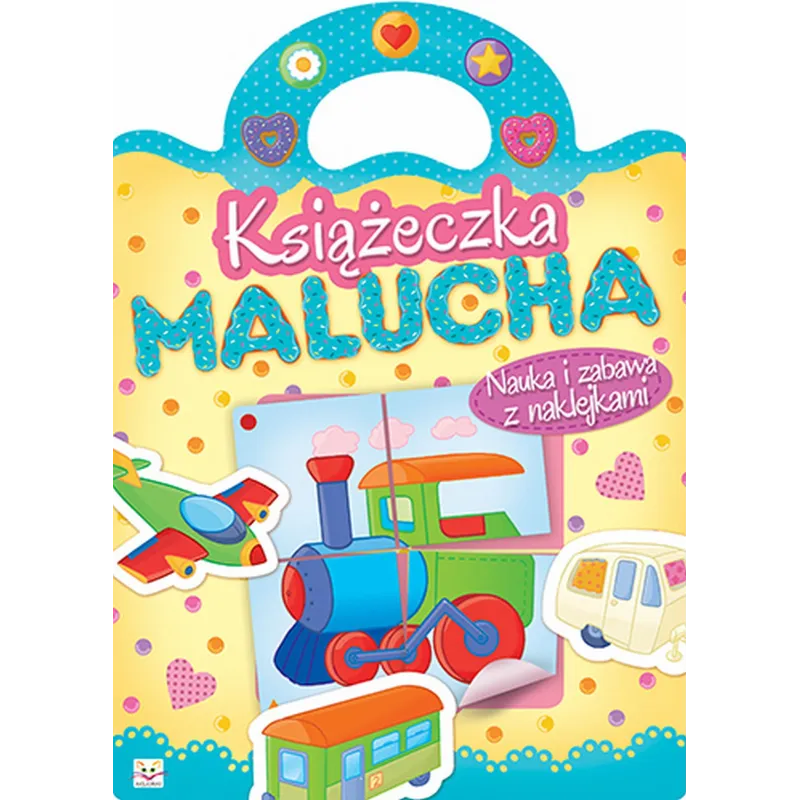 KSIĄŻECZKA MALUCHA NAUKA I ZABAWA Z NAKLEJKAMI - Aksjomat