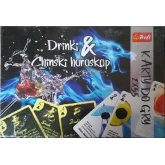 KARTY DO GRY 2 X 55 DRINKI I CHIŃSKI HOROSKOP - Trefl