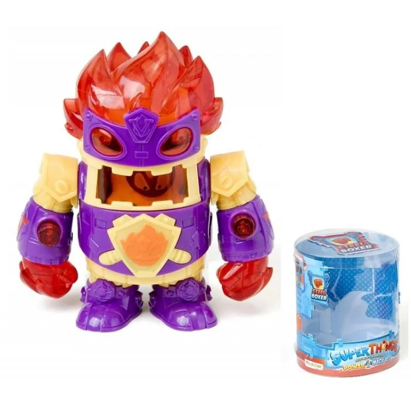 MINIFIGURKA SUPER ZINGS POWER BOT CYBER FLAME 3+