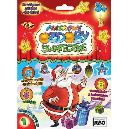 Piaskowe Ozdoby Świąteczne Pakiet Nr 1