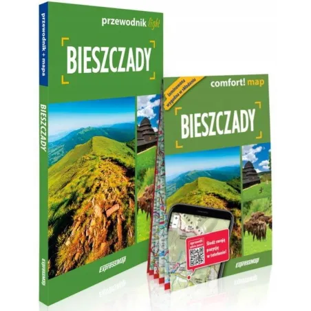 Bieszczady Light. Przewodnik + Mapa
