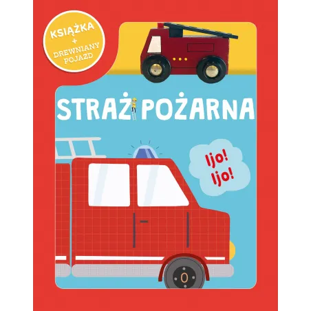 Straż Pożarna. Pudełko Z Pojazdem