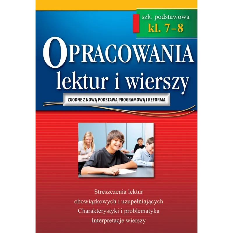 OPRACOWANIA LEKTUR I WIERSZY SZKOŁA PODSTAWOWA KLASY 7-8 - Greg