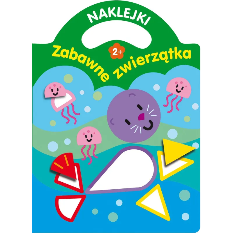 ZABAWNE ZWIERZĄTKA. NAKLEJKI 2+