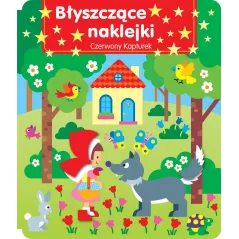 CZERWONY KAPTUREK. BŁYSZCZĄCE NAKLEJKI - Olesiejuk