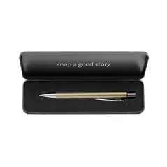 DŁUGOPIS W ETUI NIEBIESKI AUTOMATYCZNY Z MECHANIZMEM KLIK PELIKAN