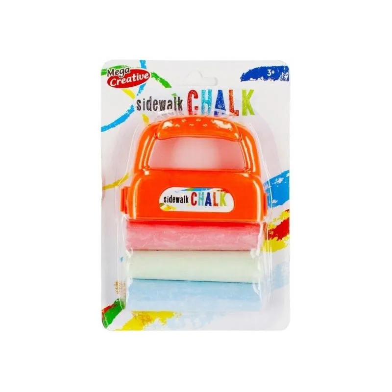 KREDA CHODNIKOWA Z AKCESORIAMI MEGA CREATIVE 3+