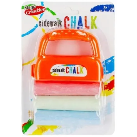 KREDA CHODNIKOWA Z AKCESORIAMI MEGA CREATIVE 3+