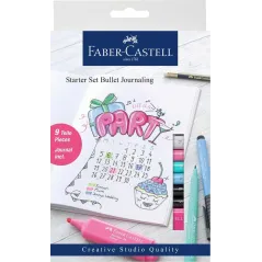 KREATYWNY ZESTAW BULLET JOURNAL DLA POCZĄTKUJĄCYCH FABER-CASTELL