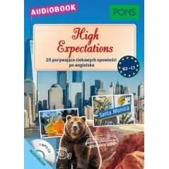HIGH EXPECTATIONS B2-C1 20 PORYWAJĄCO CIEKAWYCH OPOWIEŚCI PO ANGIELSKU AUDIOBOOK - Pons