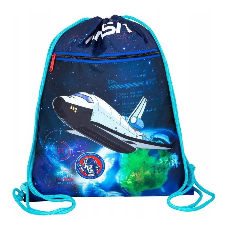 WOREK SZKOLNY NA BUTY VERT NASA COLORINO