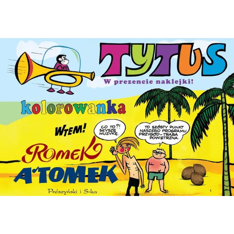 Tytus Romek i A\Tomek. Kolorowanka 5 Henryk Jerzy Chmielewski