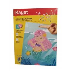 MOZAIKA DIAMENTOWA SYRENKA 21 X 28 CM KAYET