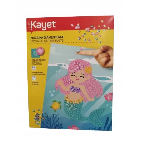 Mozaika Diamentowa Syrenka 21 X 28 Cm Kayet