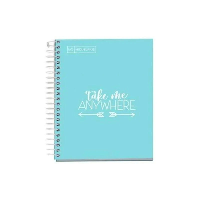 KOŁONOTATNIK W KRATKĘ 100 KARTEK B5