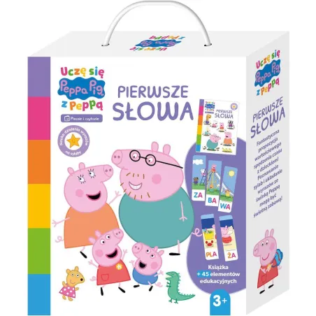 Świnka Peppa. Pierwsze Słowa. Uczę Się Z Peppą 3+