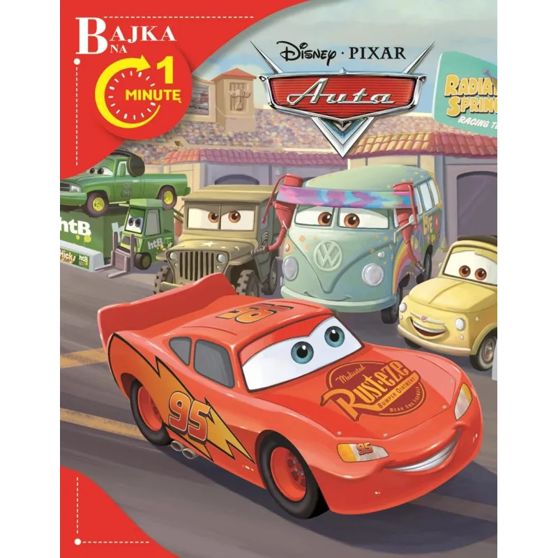 DISNEY AUTA. BAJKA NA 1 MINUTĘ