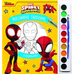 MARVEL SPIDEY I SUPER-KUMPLE. MALOWANIE FARBKAMI