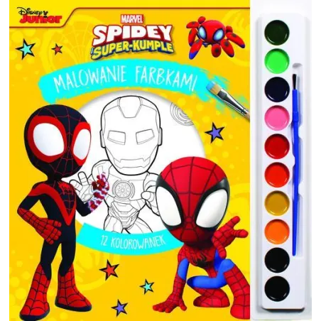 Marvel Spidey I Super-Kumple. Malowanie Farbkami