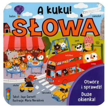 A Kuku! Słowa. Książeczka Z Okienkami