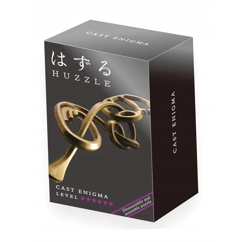 ŁAMIGŁÓWKA LOGICZNA HUZZLE CAST ENIGMA POZIOM 6/6 Z WYZWANIEM MISTRZÓW 8+