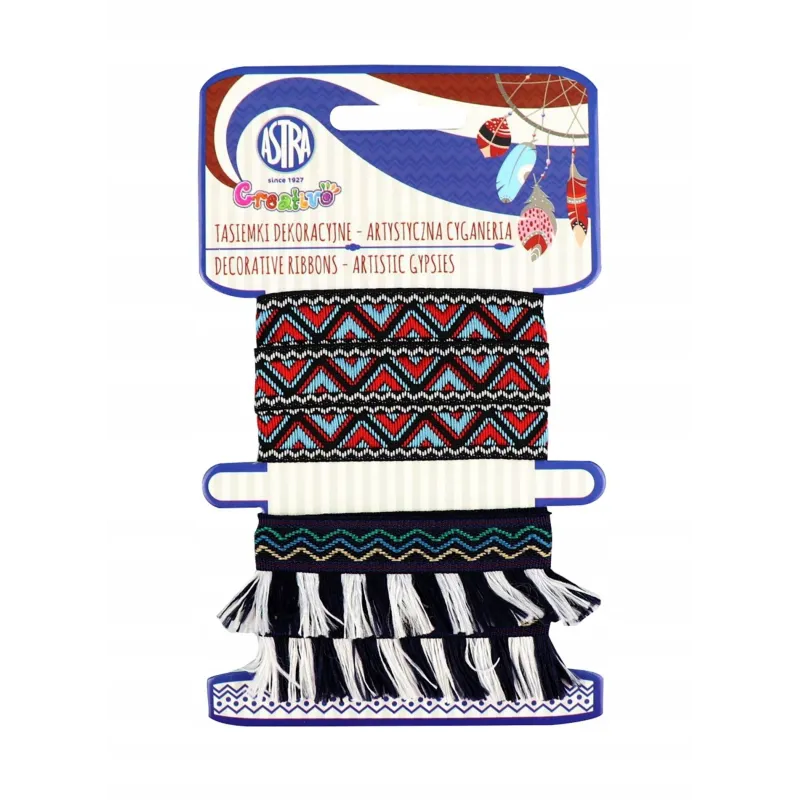 ARTYSTYCZNA CYGANERIA TASIEMKI DEKORACYJNE KREATYWNE ASTRA