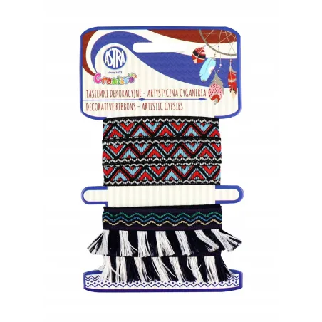 Artystyczna Cyganeria Tasiemki Dekoracyjne Kreatywne Astra