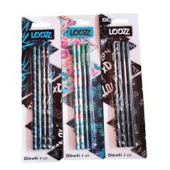 OŁÓWKI SZKOLNE LOOZZ 4 SZT