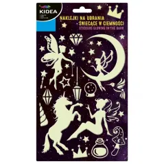 NAKLEJKI NA UBRANIA MAGICZNE ŚWIECĄCE W CIEMNOŚCI