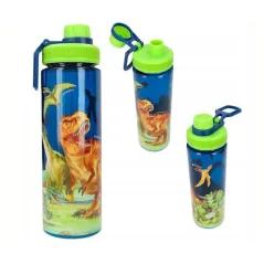BIDON DZIECIĘCY DINO WORLD Z BEZPIECZNYM ZAMKNIĘCIEM 750ML