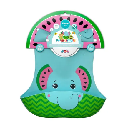 Śliniak Silikonowy Frootimals Melany Melephant 6M+