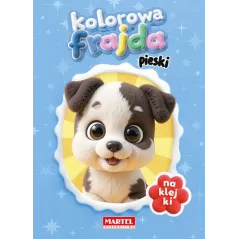 PIESKI. KOLOROWA FRAJDA. KOLOROWANKA Z NAKLEJKAMI