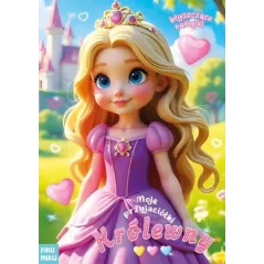 MOJE PRZYJACIÓŁKI KRÓLEWNY. KOLOROWANKA Z NAKLEJKAMI