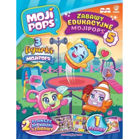 Mojipops. Zabawy Edukacyjne 5 + Figurki