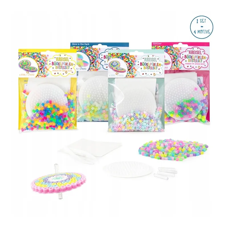 BĄCZEK Z KORALIKÓW DO PRASOWANIA MIX KOLORÓW 4+