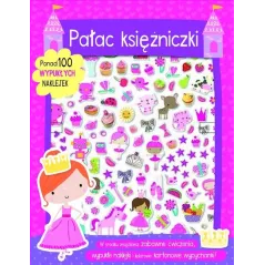 PAŁAC KSIĘŻNICZKI 100 WYPUKŁYCH NAKLEJEK - MCD