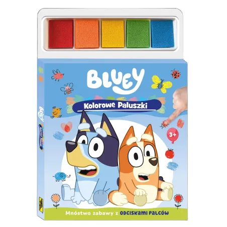 Bluey. Kolorowe Paluszki 3+