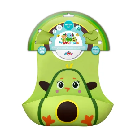 ŚLINIAK SILIKONOWY FROOTIMALS MISS PIO CHICKICADO 6M+