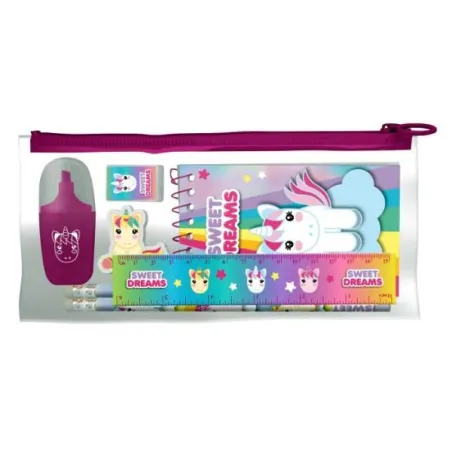 Saszetka Z Wyposażeniem Szkolnym Sweet Dreams 7 Elementów 3+